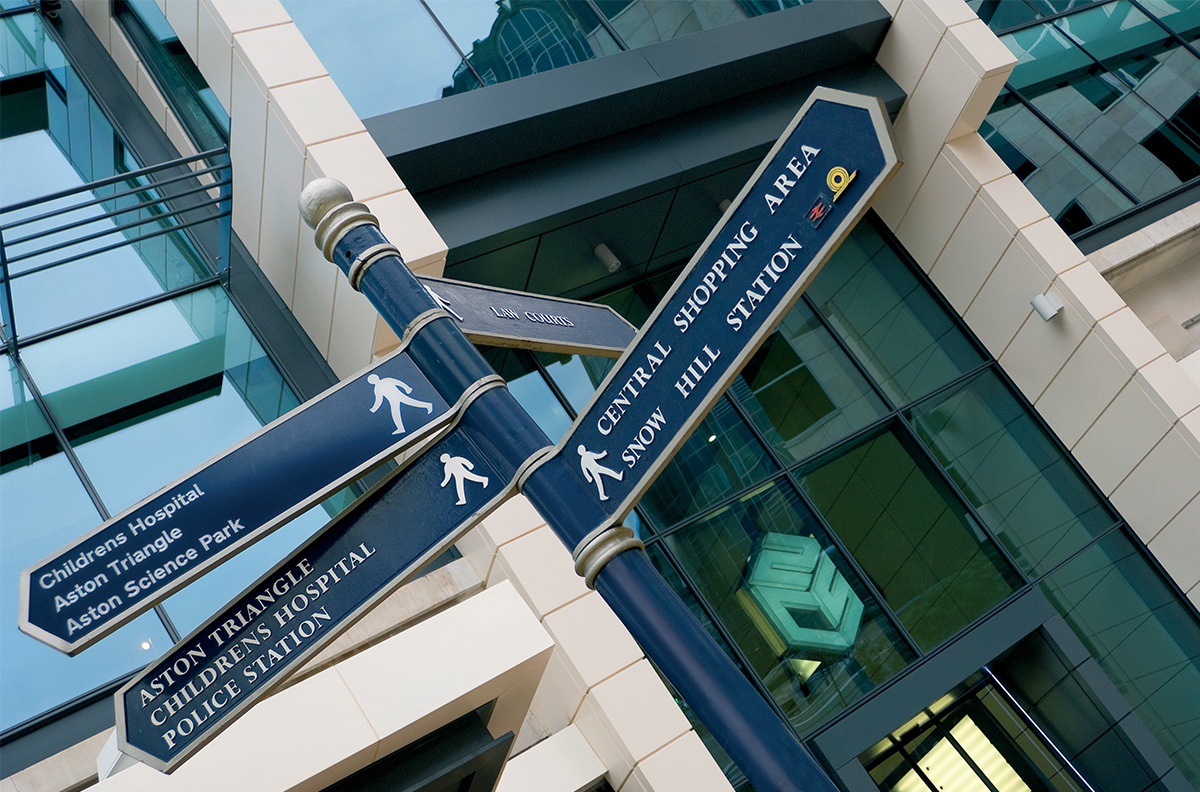 Directional Signage Example 1