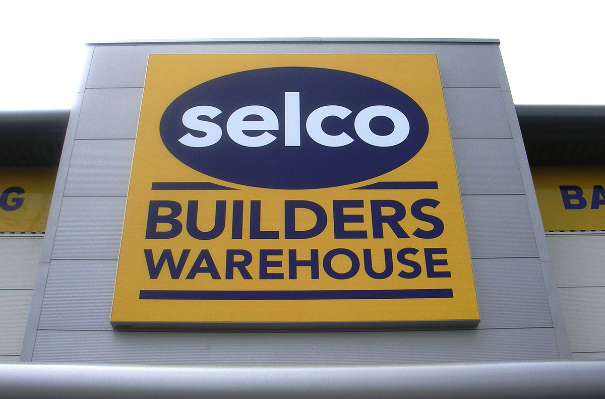 Selco Builders Warehouse External Sign Skin